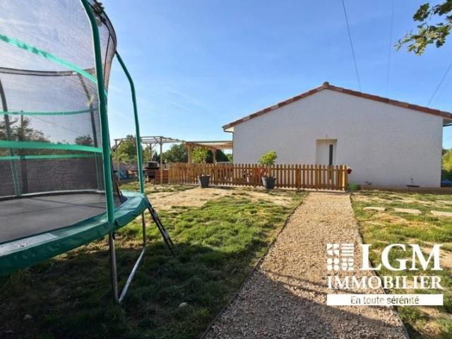 Campsas maison neuve 5 pièces avec jardin et chalet