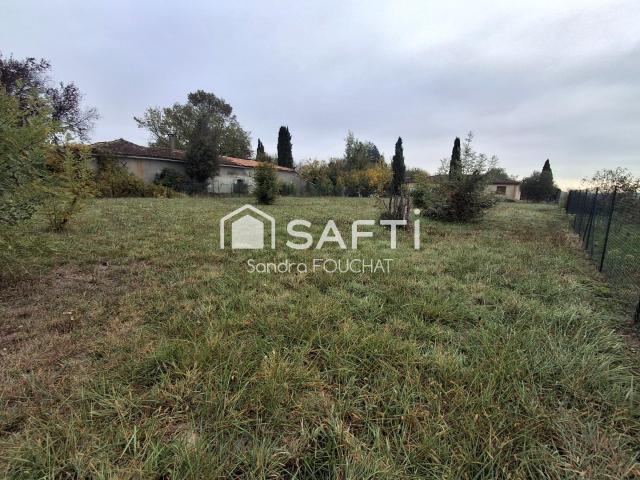 Campsas Vente Terrain 82