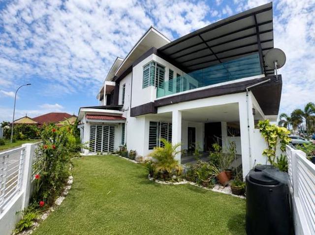 Cantik Luas End Lot Fully Renovated 2 Storey Tlk Panglima Garang