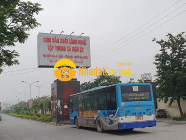 Cân bán lô đât 280m tại làng nghề tập trung kiêu kỵ, gia lâm mt 12m lam xương kinh doanh, vỉa hè