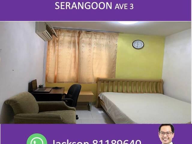 Can move in now Blk 236 Serangoon Ave 3