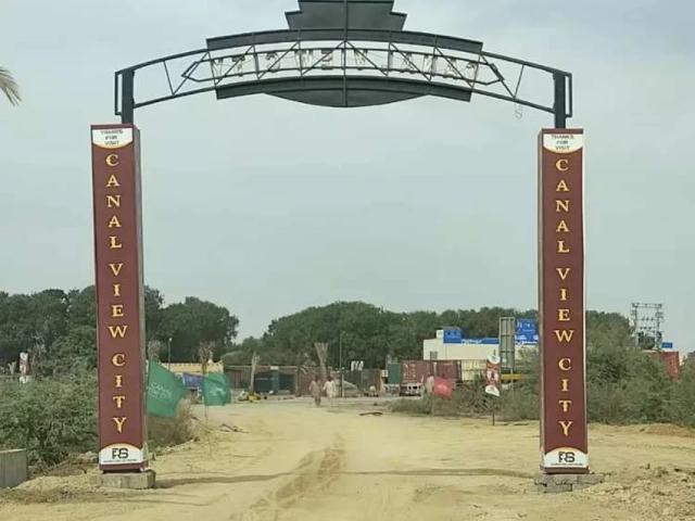 Canal view city Karachi Northern Bypass ID 55576