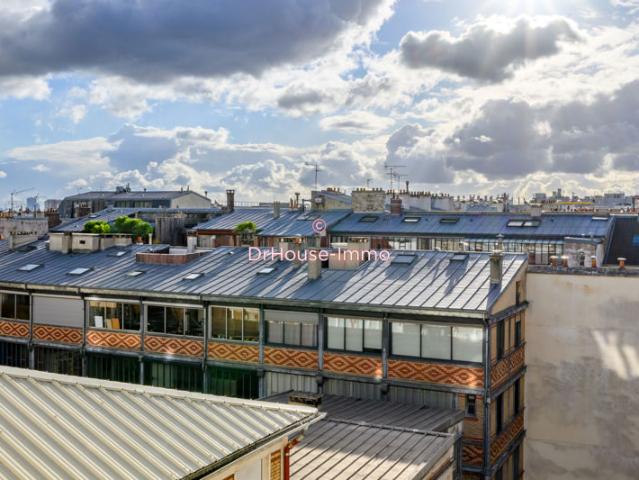 CANAL ST MARTIN 59 M2 3e ETAGE 2 CHAMBRES CAHRME ET VUE DEGAGEE
