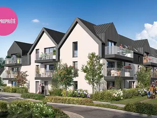 Cancale 35260 Programme neuf appartement neuf à vendre t2 RT 2012