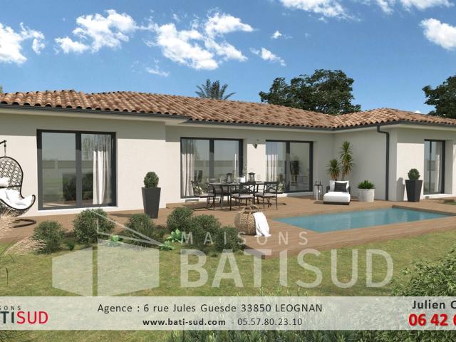 CANEJAN: Maison neuve de 120m² habitable sur terrain de 630m²