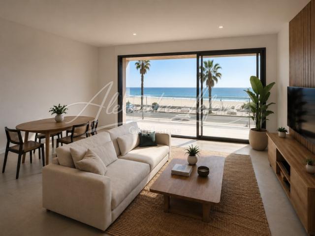 Canet en Roussillon – Appartement 4 pièces en première ligne avec terrasse et vue mer exceptionnelle