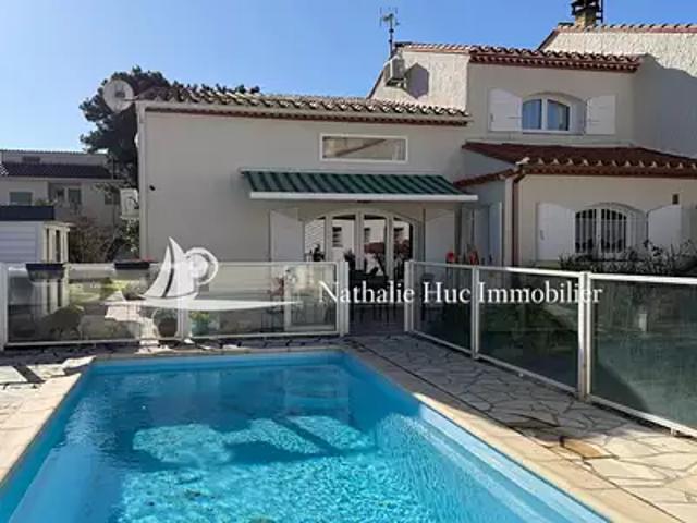 Canet en Roussillon 66140 Achat / Vente maison 4 pièces t4 piscine parking