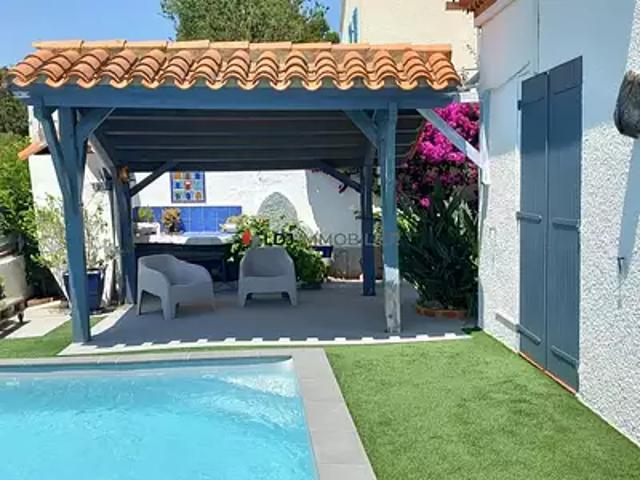 Canet en Roussillon 66140 Achat / Vente maison 8 pièces t8 piscine terrasse