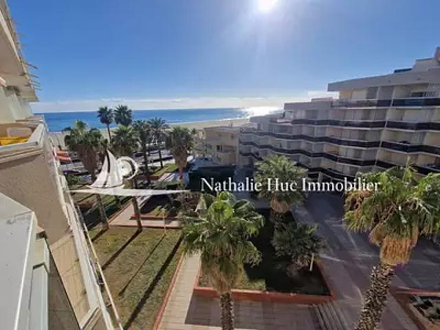 Canet en Roussillon 66140 Achat / Vente appartement 1 pièce t1 terrasse