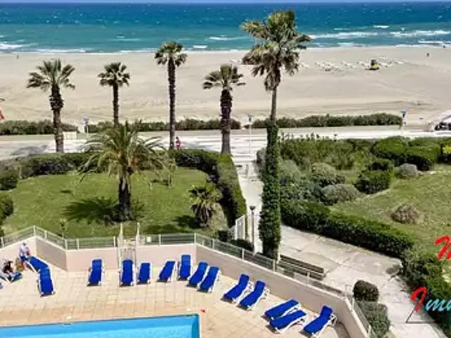 Canet en Roussillon 66140 Achat / Vente appartement 2 pièces t2 piscine parking