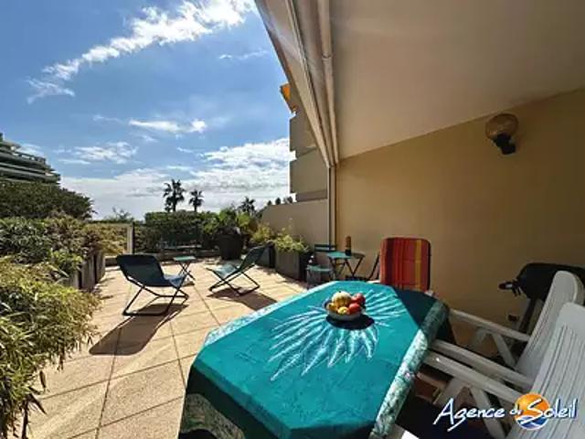 Canet en Roussillon 66140 Achat / Vente appartement 2 pièces t2 piscine terrasse