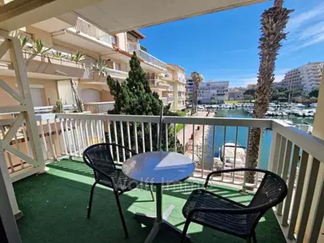 Canet en Roussillon 66140 Achat / Vente appartement 2 pièces t2 terrasse parking