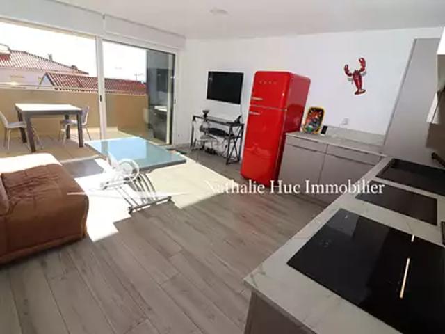 Canet en Roussillon 66140 Achat / Vente appartement 2 pièces t2 terrasse