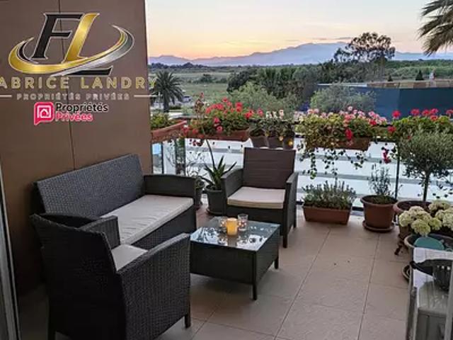 Canet en Roussillon 66140 Achat / Vente appartement 3 pièces t3 balcon