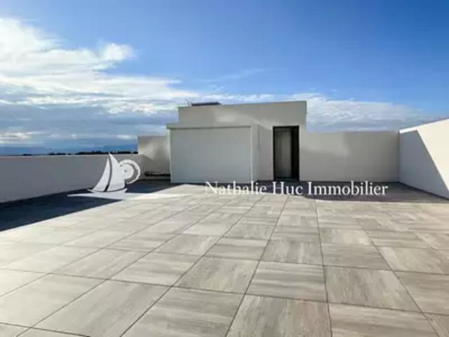 Canet en Roussillon 66140 Achat / Vente appartement 4 pièces t4 au dernier étage terrasse