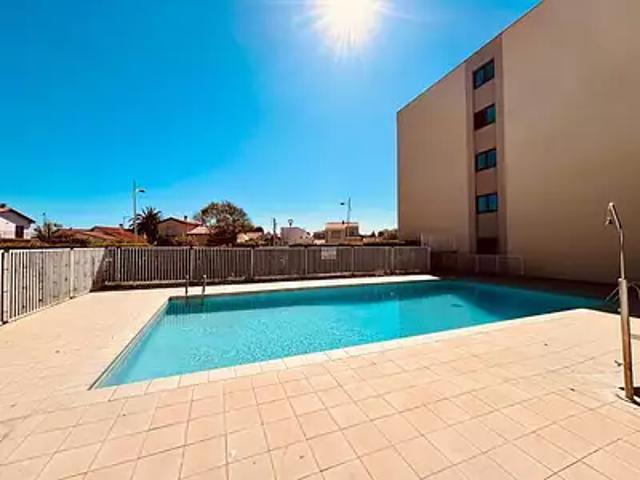 Canet en Roussillon 66140 Location appartement 1 pièce t1 piscine
