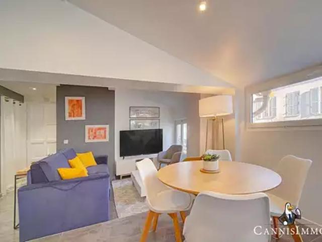 Cannes 06400 Achat / Vente appartement 2 pièces t2 au dernier étage
