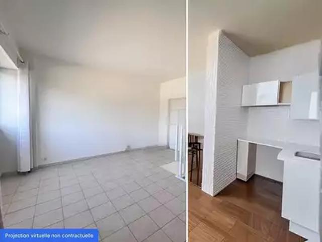 Cannes 06400 Achat / Vente appartement 2 pièces t2 terrasse cave