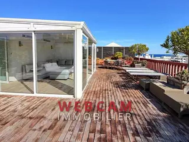 Cannes 06400 Achat / Vente appartement 5 pièces t5 au dernier étage terrasse