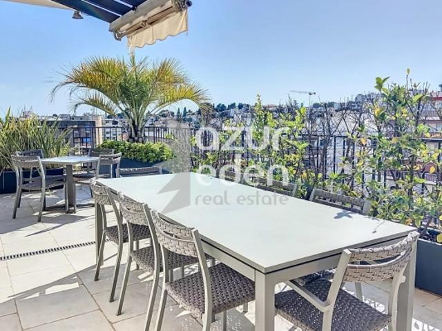 Cannes 5P Toit terrasse vue panoramique