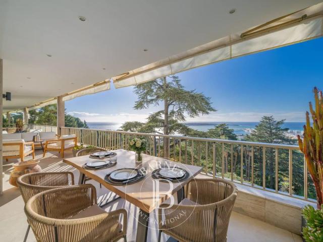 Cannes Californie 4 Pièces Vue Mer Panoramique Piscine 118m² Cannes