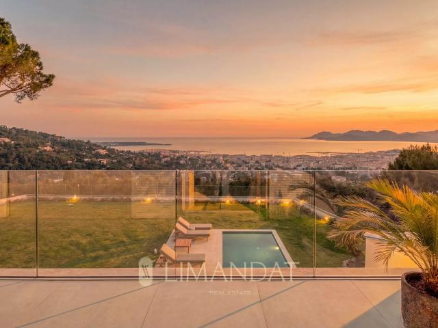 Cannes Californie Villa 7 chambres Vue mer panoramique