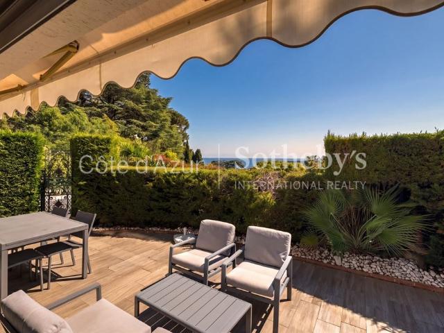 Cannes Californie appartement 3P rez de jardin et terrasse résidence piscine proche Croisette