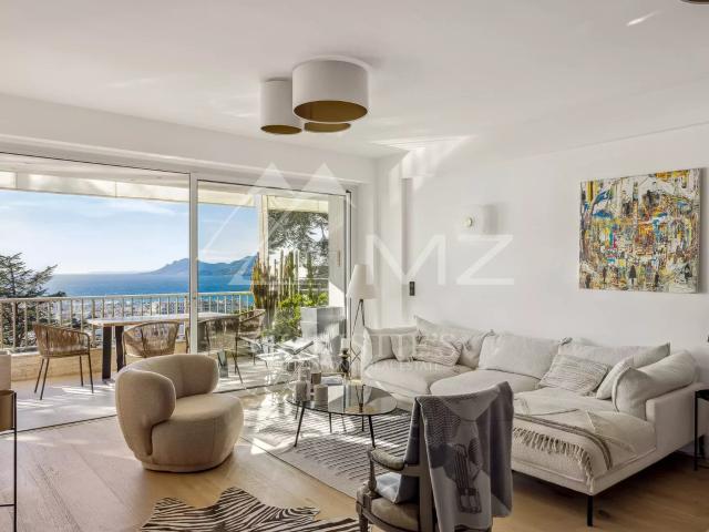 Cannes Californie Appartement d'exception avec vue mer panoramique