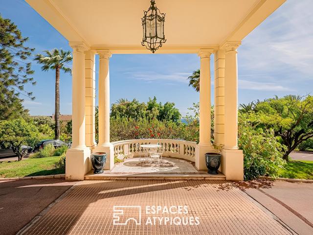 Cannes Californie: duplex belle époque et lignes contemporaines