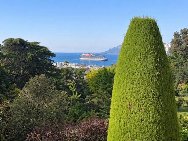 Cannes Californie – Roi Albert Ier Luxueux 4 Pièces Vue Mer dans Résidence Classée avec Piscine & Tennis