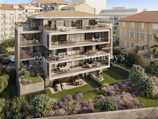 Cannes centre, appartement 4 pièces neuf aux prestations raf. 91m² Cannes