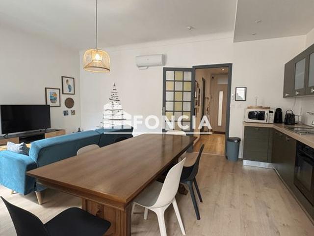 Cannes centre Tribunal 5 mn à pied de la rue d'Antibes 4P 86,75 m2 état neuf