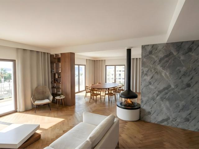 Cannes Croisette Carré d’Or Appartement à rénover 143 m2 Vue. 143m² Cannes