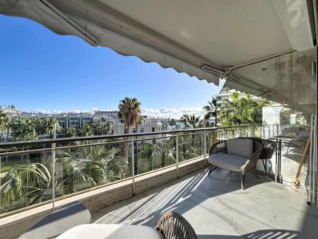 CANNES CROISETTE TERRASSE VUE MER