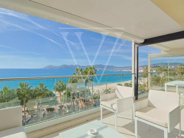 Cannes Croisette Vue Mer Panoramique Exceptionnel 4 Pièc. 130m² Cannes