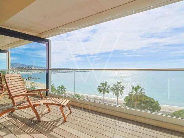 CANNES CROISETTE VUE MER PANORAMIQUE T2
