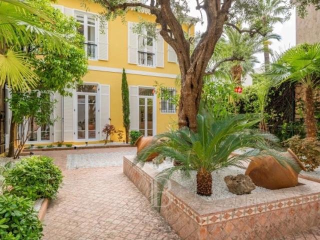 CANNES CROISETTE VILLA BELLE EPOQUE RENOVEE PLEIN CENTRE VILLE