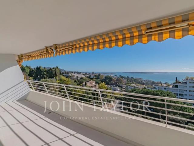 Cannes Croix des Gardes Appartement Dernier Étage Vue Mer Panoramique