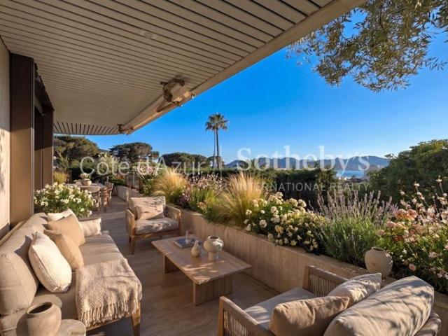 Cannes Croix des Gardes – Appartement duplex vue mer avec terras