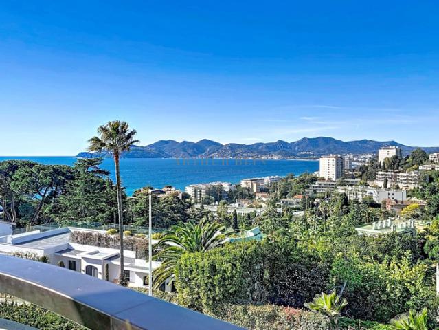 CANNES CROIX DES GARDES PENTHOUSE VASTES TERRASSES VUE M