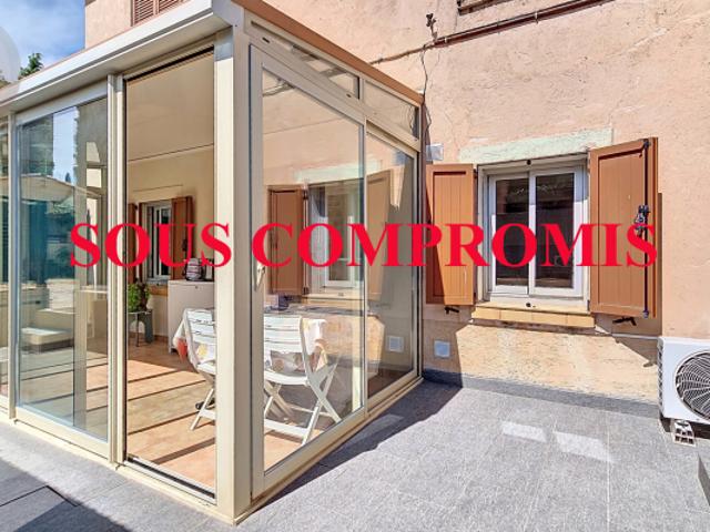 CANNES à vendre 2 pièces 45 m2 en rez de chaussée de villa a