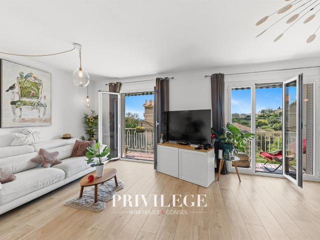 Cannes Appartement 3 pièces avec terrasse, vue mer et garage 68m² Cannes