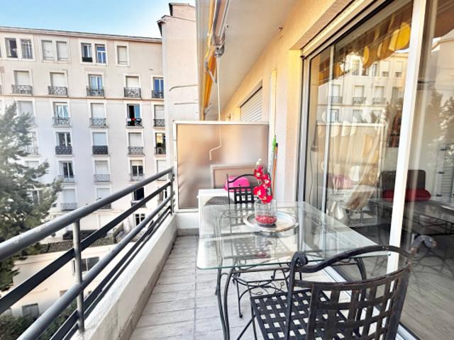 CANNES BANANE APPARTEMENT 29 M2 TERRASSE PARC FORTE RENTA