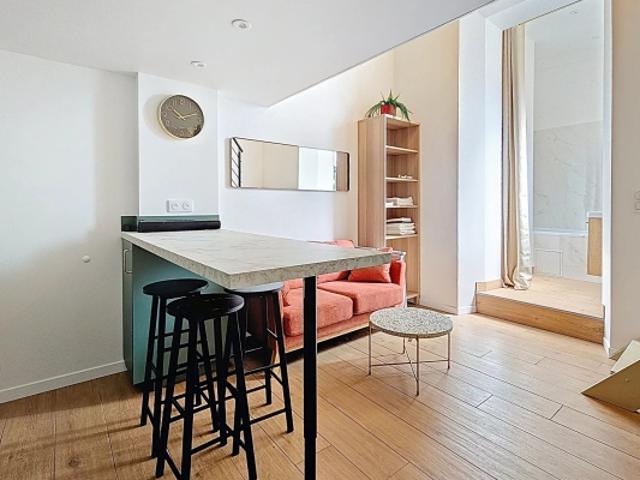 CANNES BANANE CALME ABSOLU: APPARTEMENT 27,15m² REFAIT A NEUF