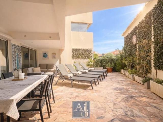 Cannes Proximité Palais des Festivals – 143 m² – 5 chambres – Terrasse 50 m²