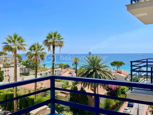CANNES BAS DE CROIX DES GARDES 50M² 2 PIECES VUE MER 100M DE LA PLAGE 5 MIN CENTRE VILLE