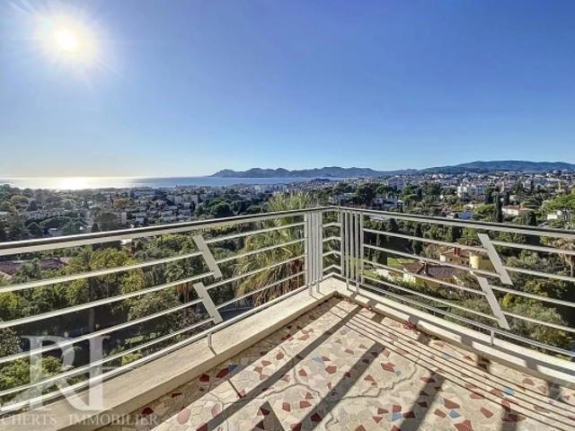 CANNES BASSE CALIFORNIE VASTE 3/4 P VUE MER ÉPOUSTOUFLANTE