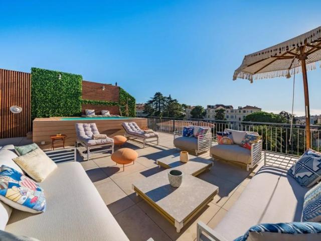 CANNES OXFORD PENTHOUSE AVEC PISCINE PRIVÉE