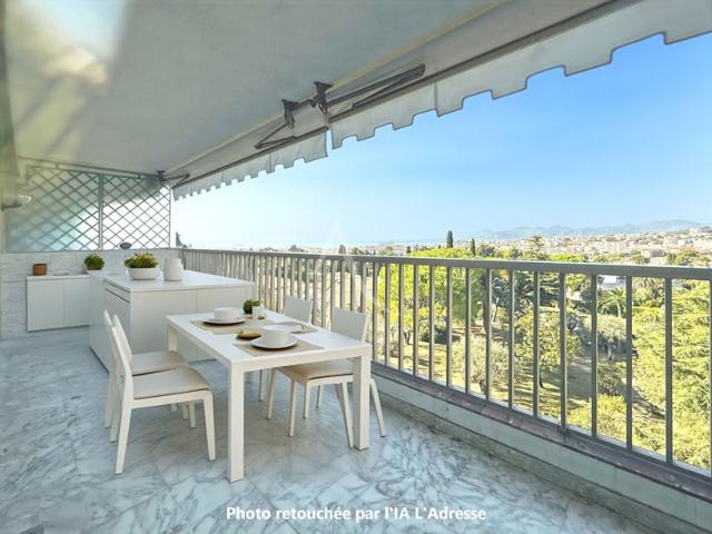 Cannes Oxford Vue mer Piscine 3/4 pièces 106m²