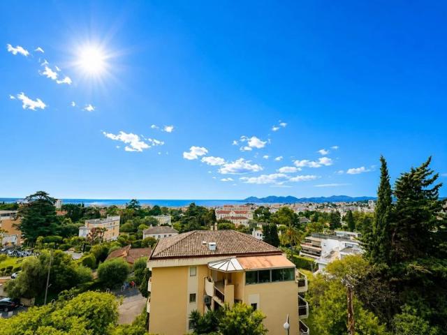 CANNES OXFORD 3P VUE MER PANORAMIQUE